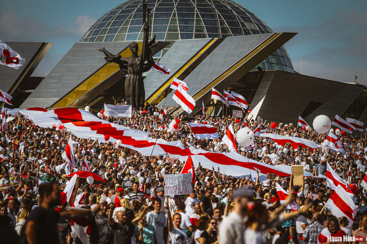 Exactly 1 Year Ago Largest Protests In History Of Belarus Took Place • News